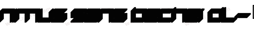 Nimus Sans Becher DL字体转换